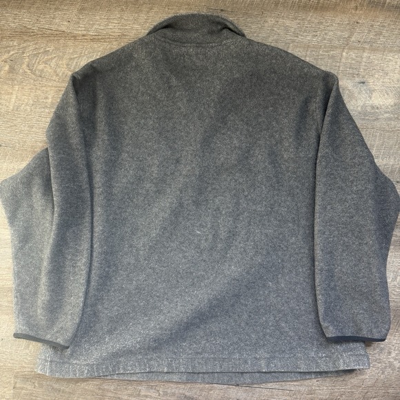 Vintage 90's Ralph Lauren Polo Jeans Co. USA Flag 1/4 Zip Fleece Pullover Large - Picture 7 of 8